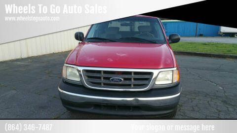 2003 Ford F-150 for sale at Wheels To Go Auto Sales in Greenville SC