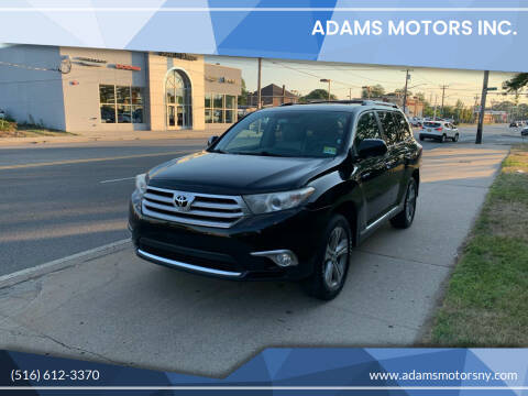 2012 Toyota Highlander for sale at Adams Motors INC. in Inwood NY