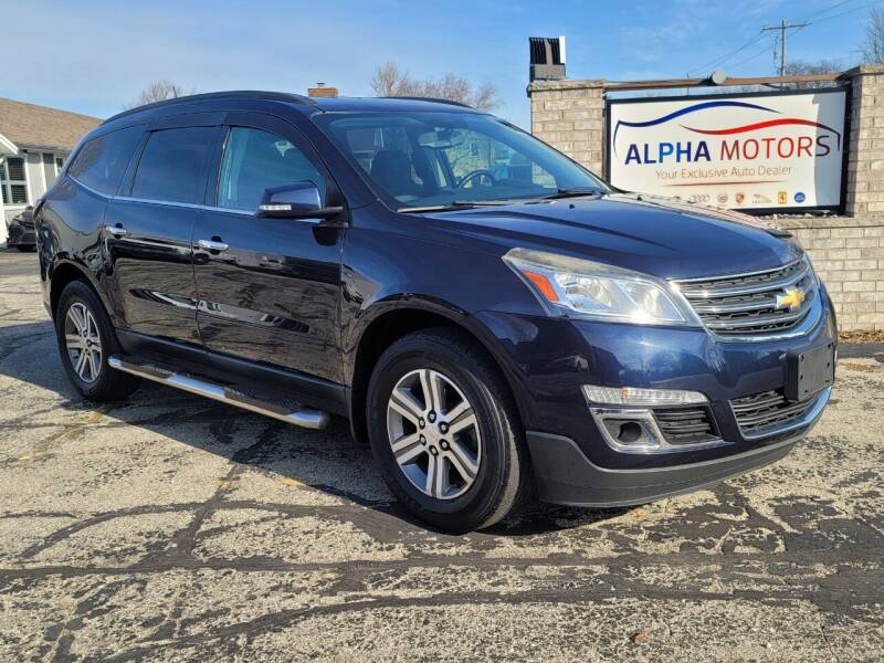 2016 Chevrolet Traverse for sale at Alpha Motors in New Berlin WI