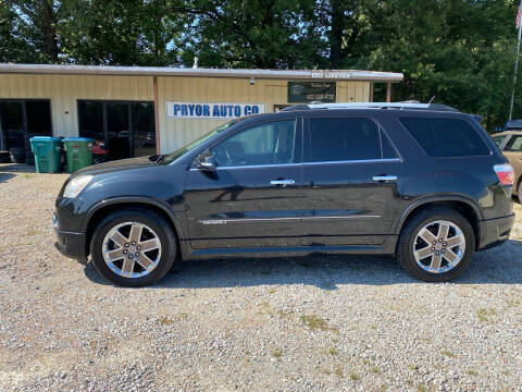 2012 GMC Acadia for sale at Pryor Auto Company in Grenada MS