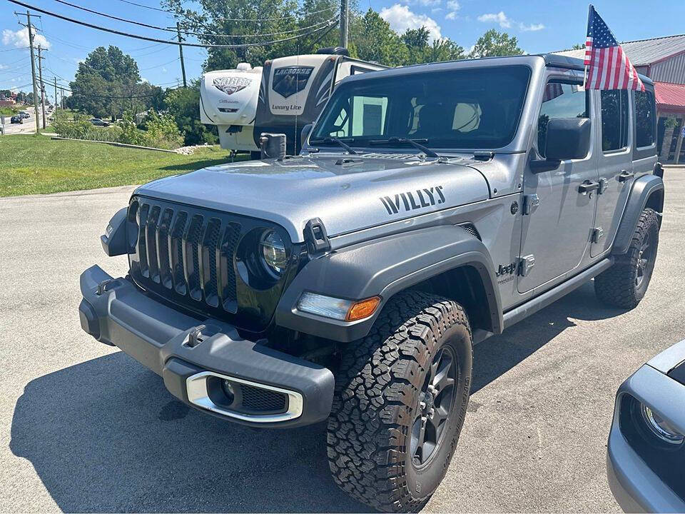 2020 Jeep Wrangler Unlimited for sale at GOTTA GO AUTO SALES LLC in Sellersburg, IN