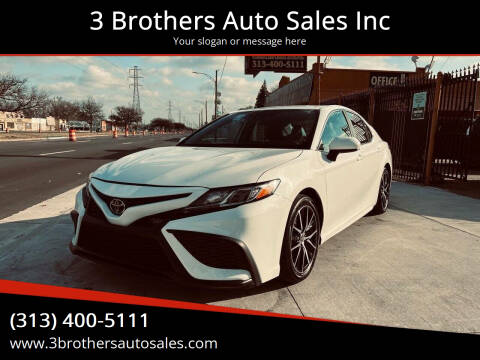 2021 Toyota Camry for sale at 3 Brothers Auto Sales Inc in Detroit MI