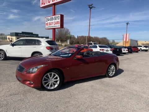 2014 Infiniti Q60 Convertible for sale at Killeen Auto Sales in Killeen TX