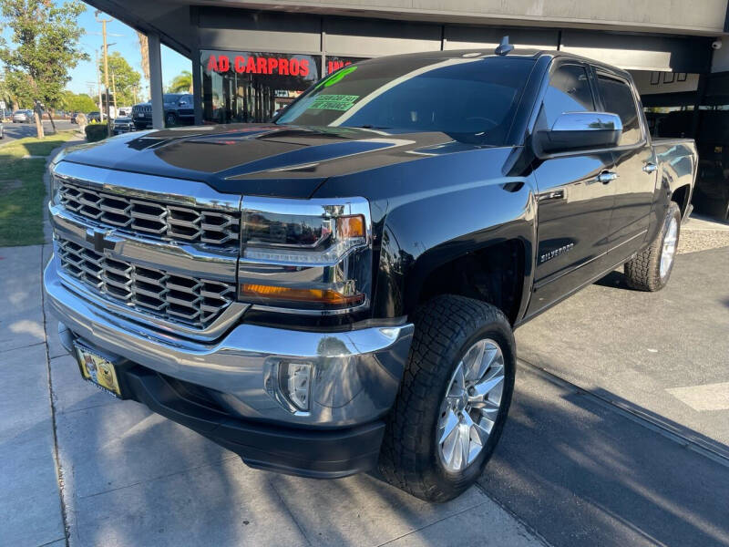 2018 Chevrolet Silverado 1500 for sale at AD CarPros, Inc - Bellflower in Bellflower CA