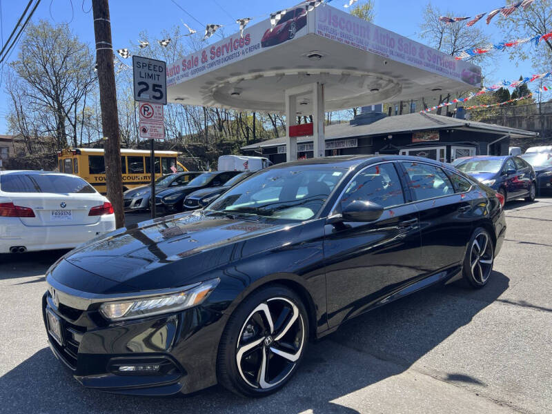 Used 2018 Honda Accord Sport with VIN 1HGCV2F33JA041473 for sale in Paterson, NJ