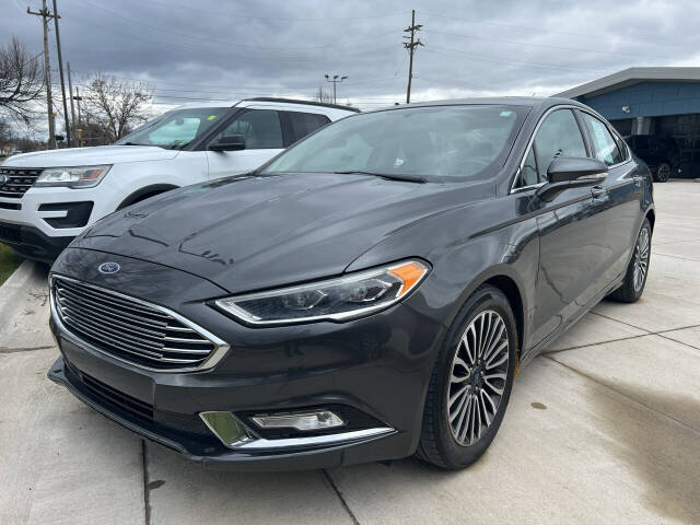 2018 Ford Fusion for sale at ORCHARD LAKE AUTO SALES INC in Farmington Hills, MI