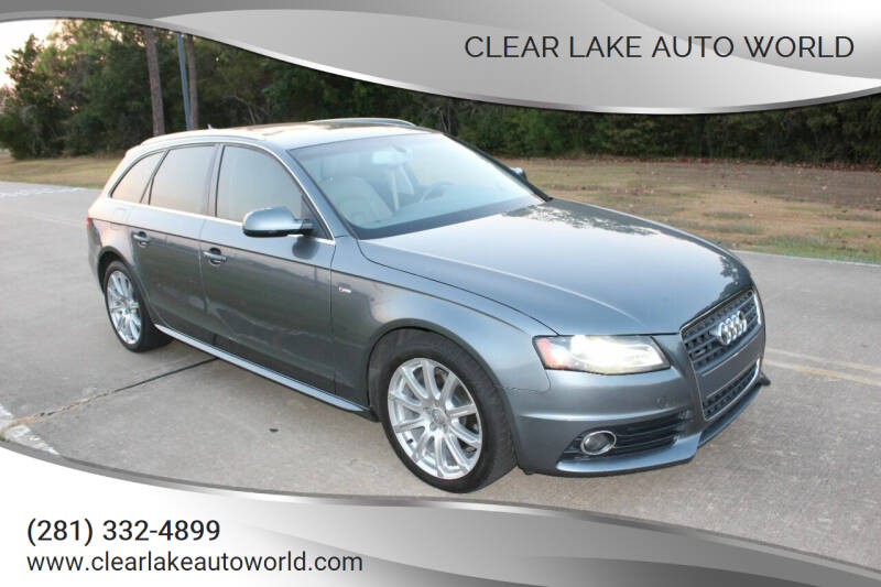 2012 Audi A4 for sale at Clear Lake Auto World in League City TX