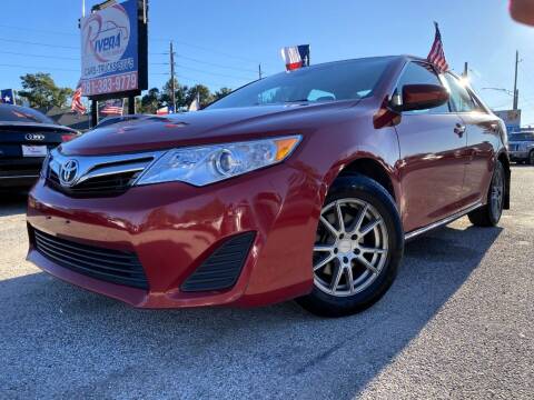 2012 Toyota Camry for sale at Rivera Auto Group in Spring TX