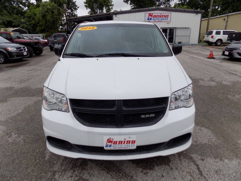 White 2013 Ram C/V Tradesman Tradesman 4dr Cargo Mini-Van 1
