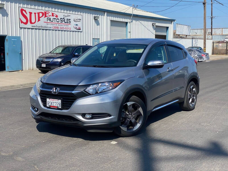 2018 Honda HR-V for sale at SUPER AUTO SALES STOCKTON in Stockton CA