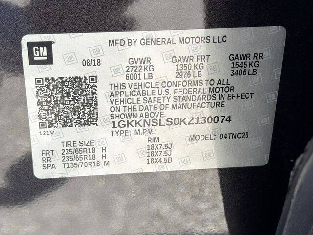 2019 GMC Acadia SLE-2