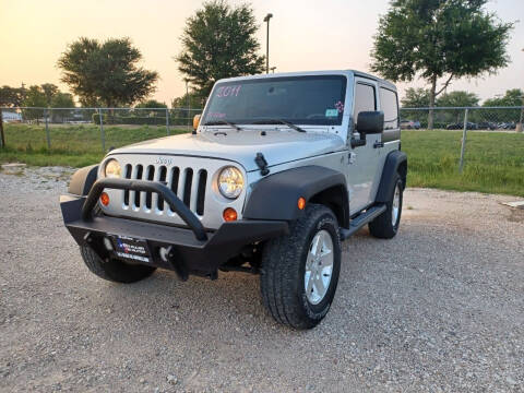 2011 Jeep Wrangler for sale at LA PULGA DE AUTOS in Dallas TX