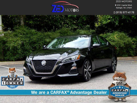 2019 Nissan Altima for sale at Zed Motors in Raleigh NC