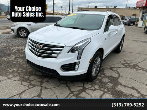 2019 Cadillac XT5 for sale at Your Choice Auto Sales Inc. in Dearborn MI