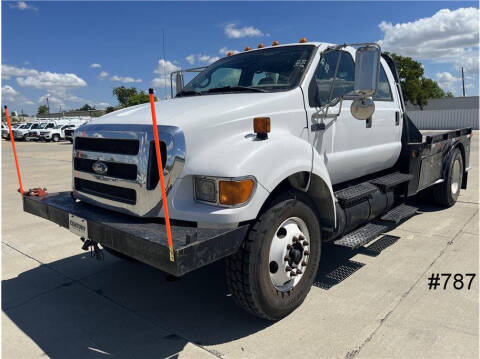 2009 Ford F-750 Super Duty for sale at CENTURY TRUCKS & VANS in Grand Prairie TX