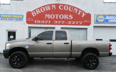 2009 Dodge Ram 2500 for sale at Brown County Motors in Russellville OH
