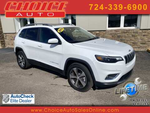 2019 Jeep Cherokee for sale at CHOICE AUTO SALES in Murrysville PA