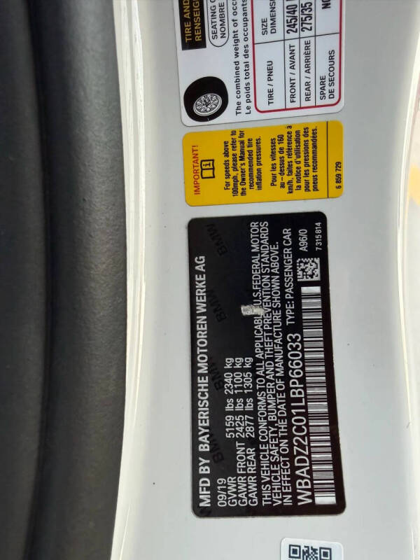 2020 BMW 8 Series 840i