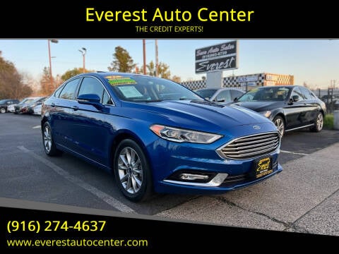 2017 Ford Fusion for sale at Everest Auto Center in Sacramento CA