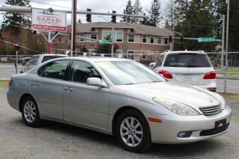 2004 Lexus ES 330 for sale at Sarabi Auto Sale in Puyallup WA