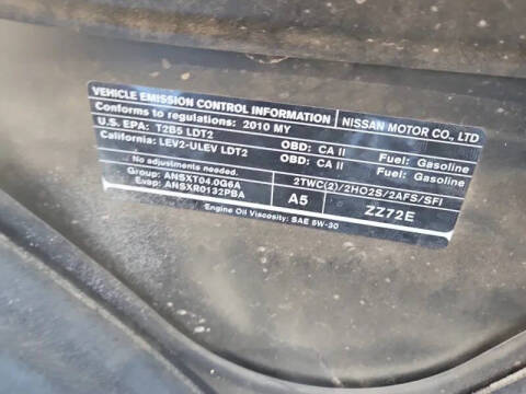 2010 Nissan Frontier SE V6