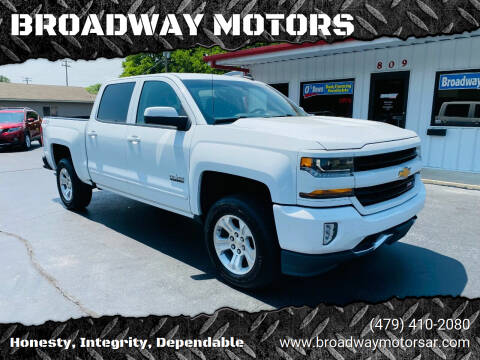 2018 Chevrolet Silverado 1500 for sale at BROADWAY MOTORS in Van Buren AR