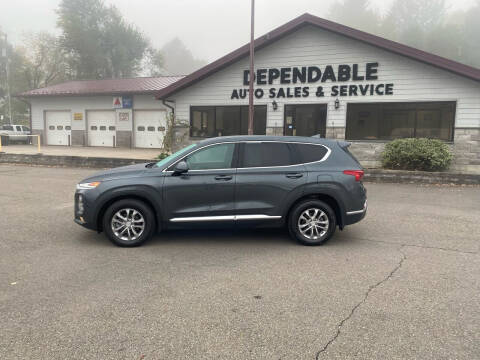 2020 Hyundai Santa Fe for sale at Dependable Auto Sales and Service in Binghamton NY