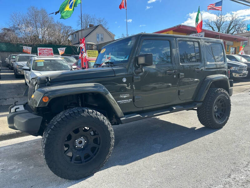 2015 Jeep Wrangler Unlimited for sale at Deleon Mich Auto Sales in Yonkers NY