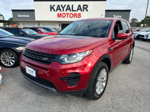 2017 Land Rover Discovery Sport for sale at KAYALAR MOTORS in Houston TX