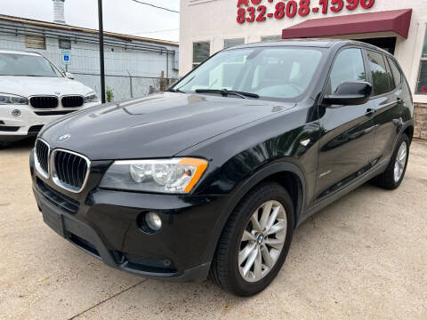 2013 BMW X3 for sale at NATIONWIDE ENTERPRISE in Houston TX
