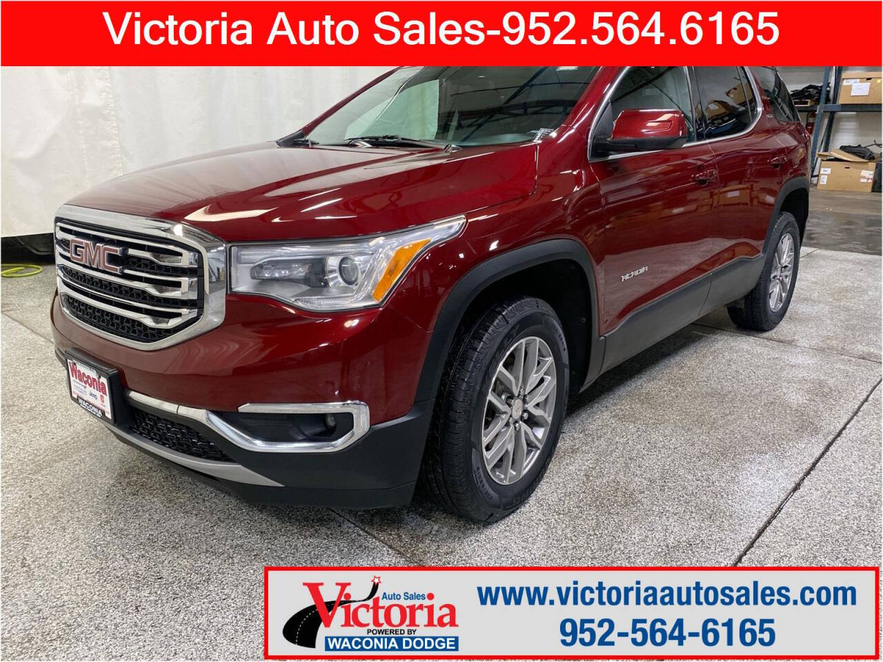 2018 GMC Acadia for sale at Victoria Auto Sales in Victoria, MN