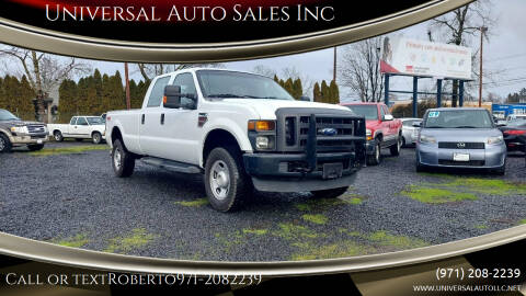 2008 Ford F-350 Super Duty for sale at Universal Auto Sales Inc in Salem OR