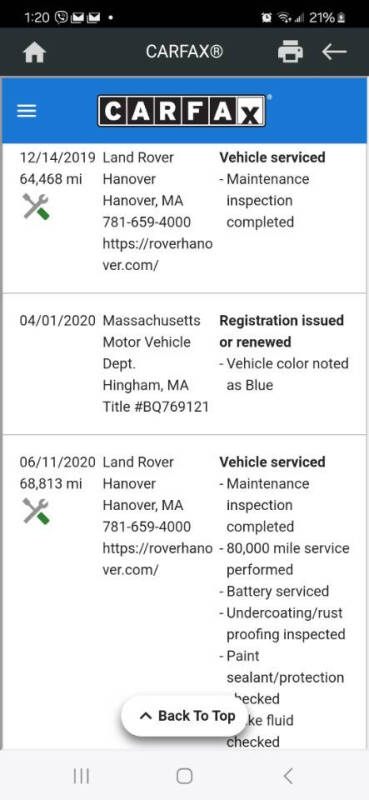 2016 Land Rover Range Rover