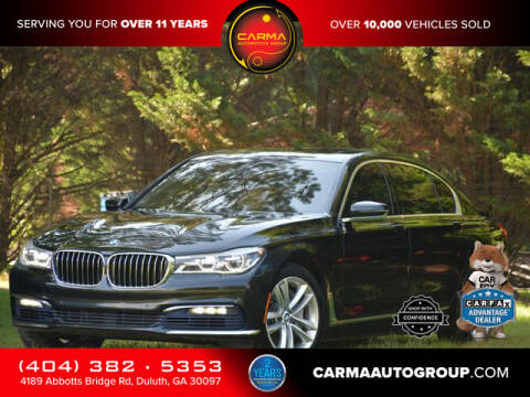 2016 BMW 7 Series for sale at Carma Auto Group in Duluth GA
