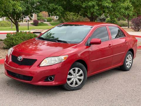 2009 Toyota Corolla for sale at Zapp Motors in Englewood CO