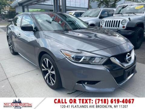 2016 Nissan Maxima for sale at NYC AUTOMART INC in Brooklyn NY