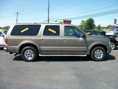 2003 Ford Excursion for sale at Lentz's Auto Sales in Albemarle NC