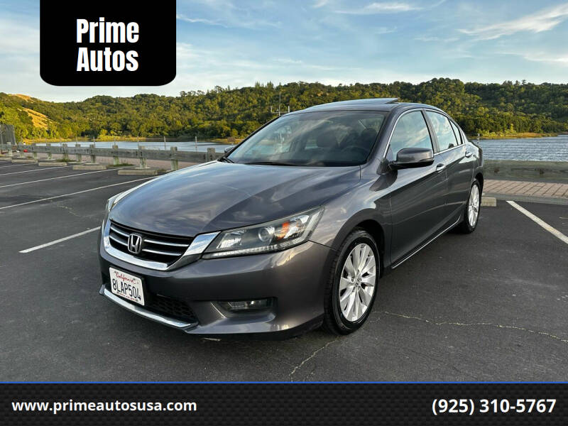 2015 Honda Accord for sale at Prime Autos in Lafayette CA