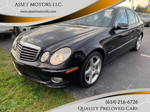 2009 Mercedes-Benz E-Class for sale at ASSET MOTORS LLC in Westerville OH