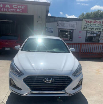 2018 Hyundai Sonata for sale at TEXAS MOTOR CARS in Houston TX
