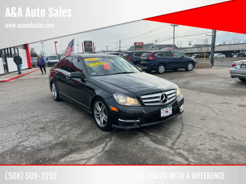 2012 Mercedes-Benz C-Class for sale at A&A Auto Sales in Fairhaven MA