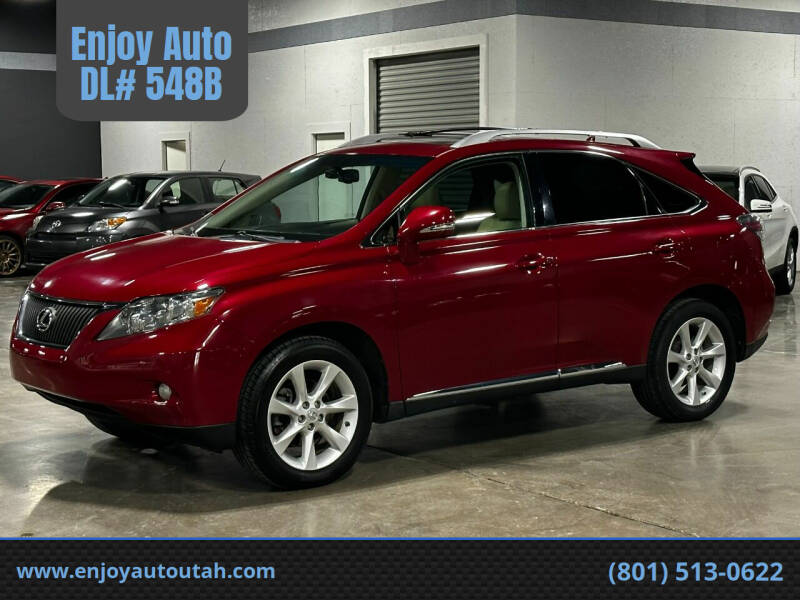 2010 Lexus RX 350 for sale at Enjoy Auto  DL# 548B in Midvale UT