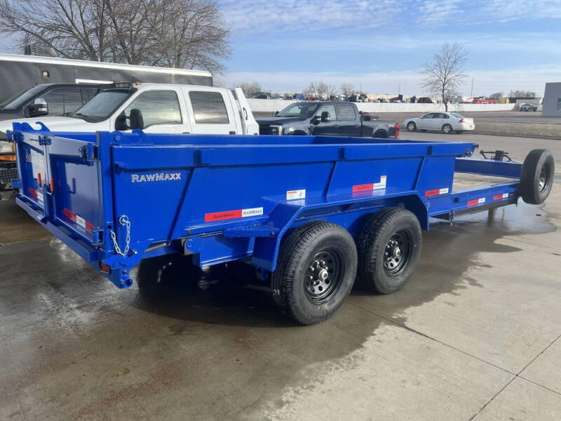 2024 RAWMAXX 18'X83" Combo Dump Traile