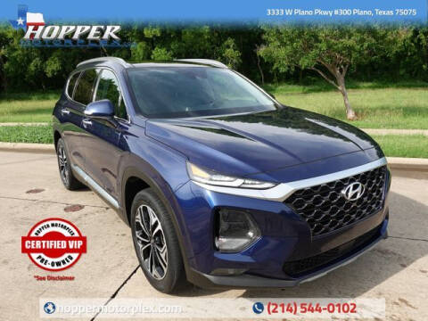 2020 Hyundai Santa Fe for sale at HOPPER MOTORPLEX in Plano TX