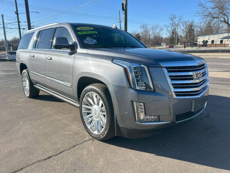 2018 Cadillac Escalade ESV for sale at Brown Motor Sales in Crawfordsville IN