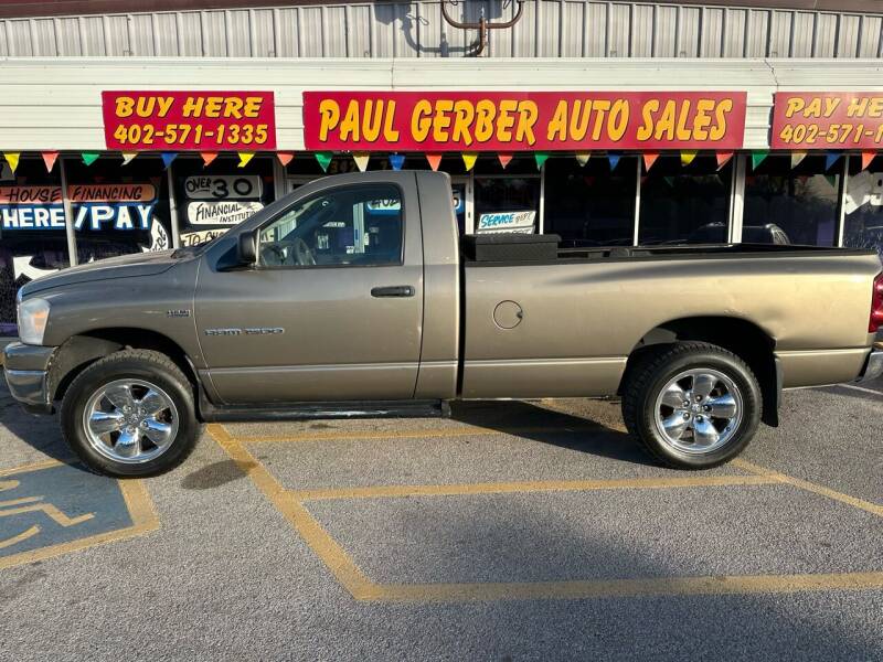 2007 Dodge Ram Pickup 1500 for sale at Paul Gerber Auto Sales in Omaha NE