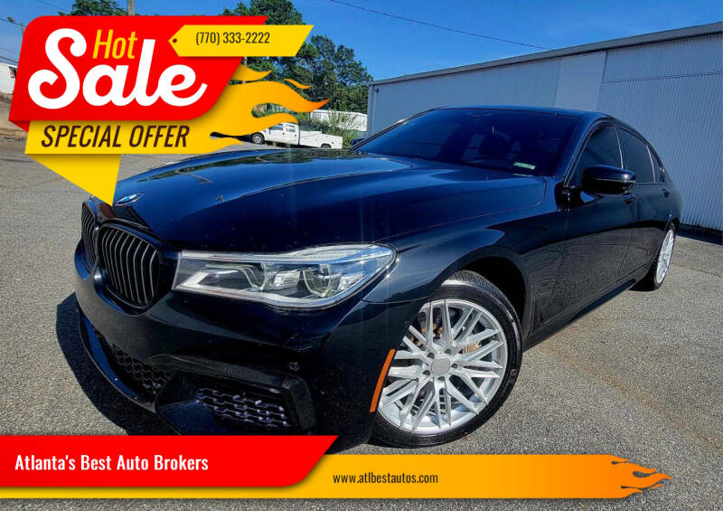 2018 BMW 7 Series for sale at Atlanta's Best Auto Brokers in Marietta GA