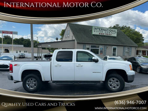 2010 GMC Sierra 1500 for sale at International Motor Co. in Saint Charles MO