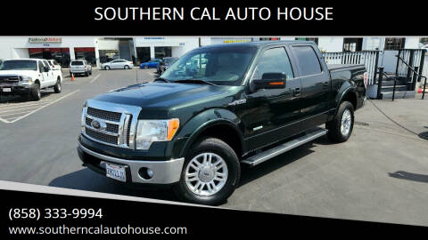 2012 Ford F-150 for sale at SOUTHERN CAL AUTO HOUSE in San Diego CA