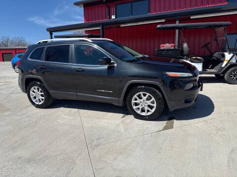 2014 Jeep Cherokee for sale at LEE AUTO SALES in McAlester OK